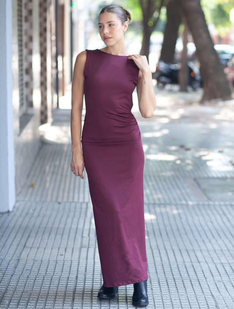 Vestido frunce espalda - Image 2